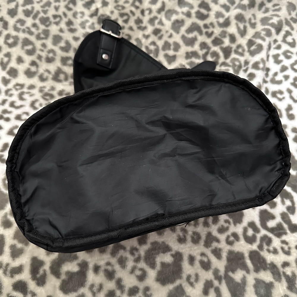 Rue21 Nylon Flap Top Cinch Backpack in Black - Picture 17 of 17